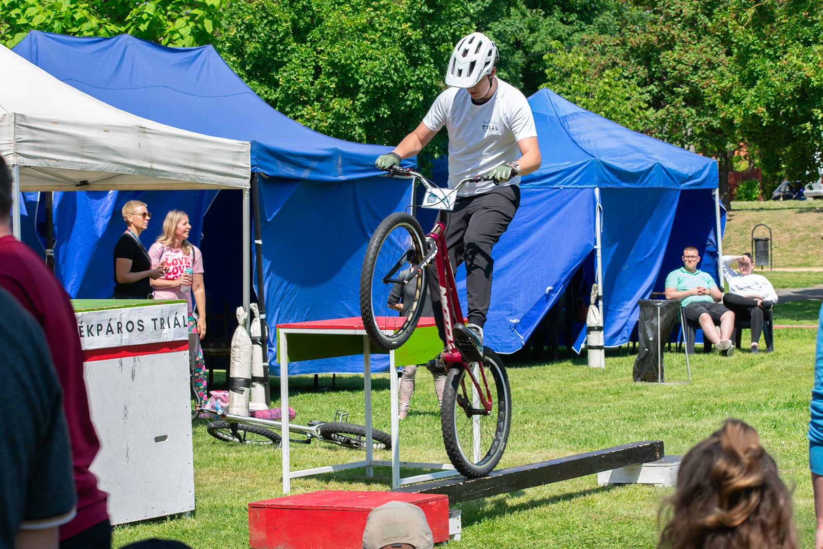 Sportpiknik volt a Halesz ligetben